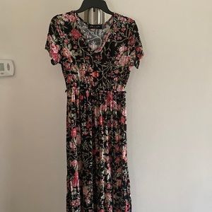 Floral maxi dress